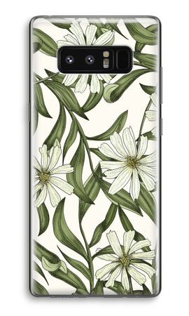 White flower pattern