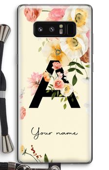 Flirty Flowers Monogram