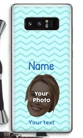 Personalized Face - Stripes Pattern