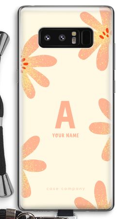 Peach Blossom Monogram