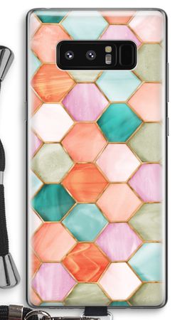 Hexagons in stained glass