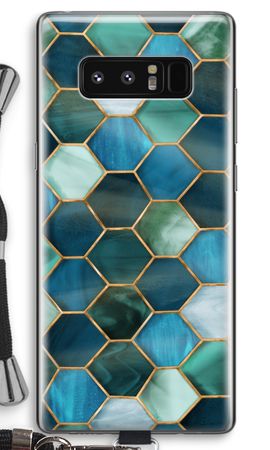 Hexagons in stained glass