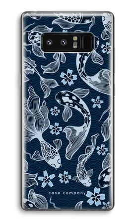 Midnight Koi, Coque souple Samsung Galaxy Note 8