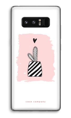 Black and white cactus