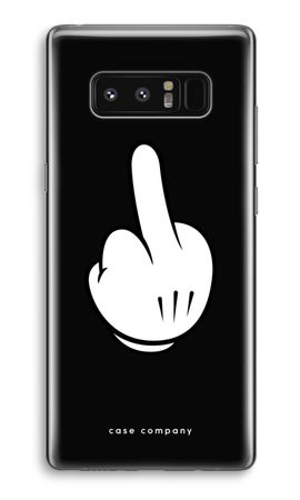 Middle finger black