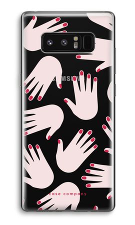 Hands pink