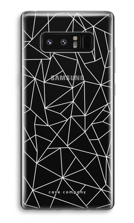 Geometric lines white