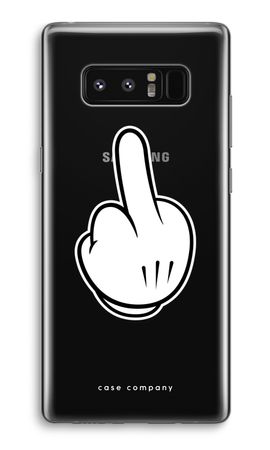 Middle finger black