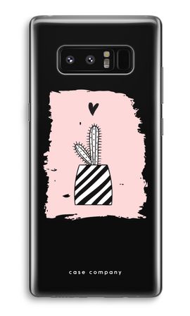 Black and white cactus