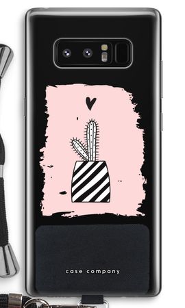 Black and white cactus