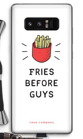 Fries before guys