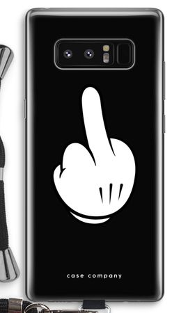 Middle finger black