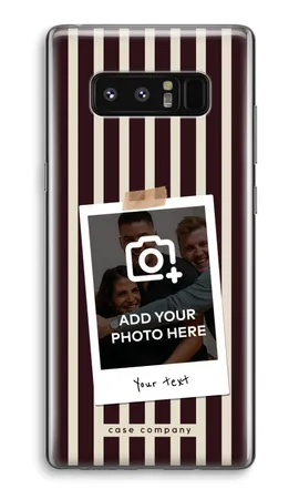 Polaroid - Retro, Coque souple Samsung Galaxy Note 8