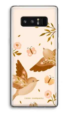 Fluttering Pair, Custodia morbida Samsung Galaxy Note 8