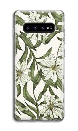 White flower pattern