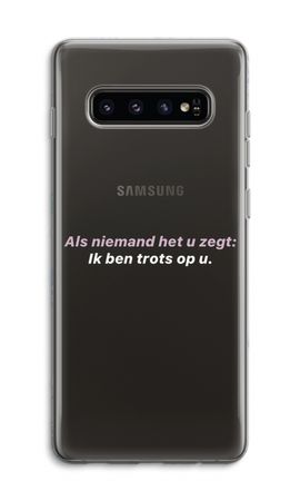 Ik ben trots op u