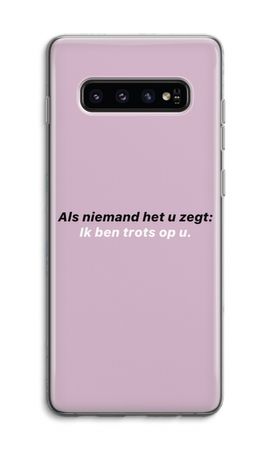 Ik ben trots op u