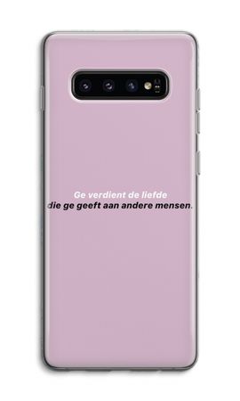 Ge verdient de liefde