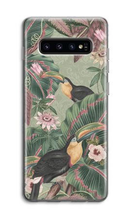 Tropical jungle toucan