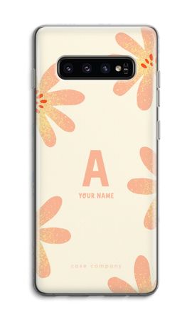 Peach Blossom Monogram