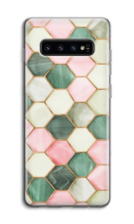 Hexagons in stained glass