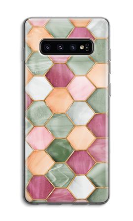 Hexagons in stained glass