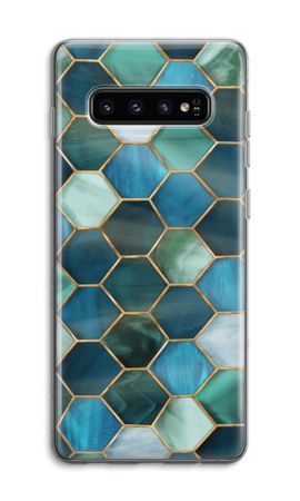 Hexagons in stained glass