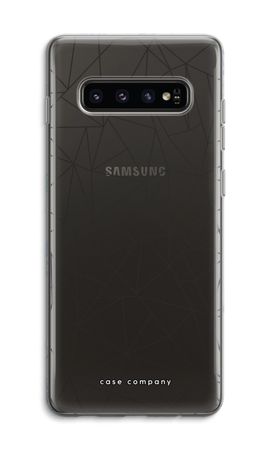 Schwarze geometrische Linien