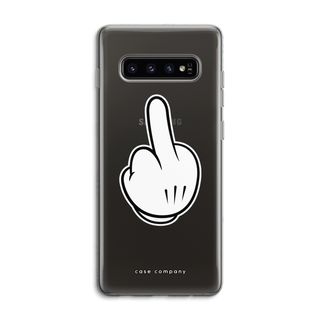 Middle finger white