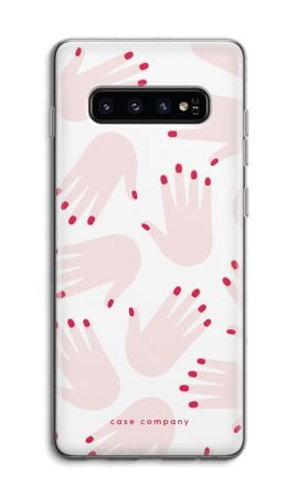 Hands pink