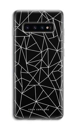 Weiße geometrische Linien