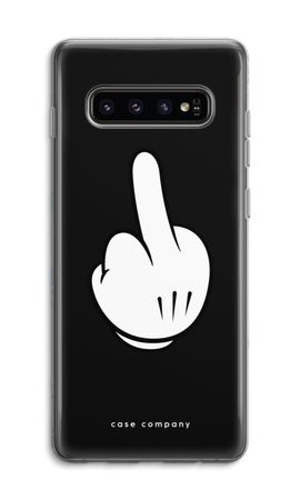 Middle finger black