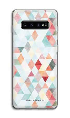 Pastellfarbene Dreiecke