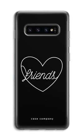 Friends heart black