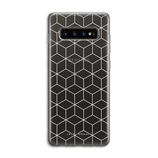 Cubes black and white