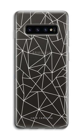 Weiße geometrische Linien