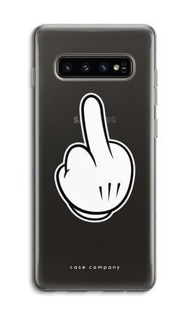 Middle finger black