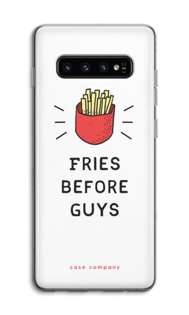 Fries before guys