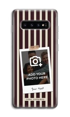 Polaroid - Retro, Mekana maskica Samsung Galaxy S10 4G
