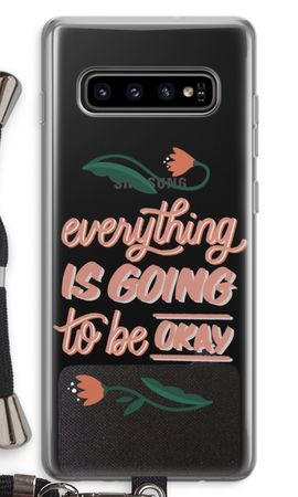 Optimistic flower girl