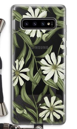 White flower pattern