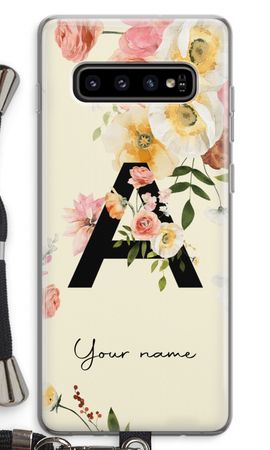 Flirty Flowers Monogram