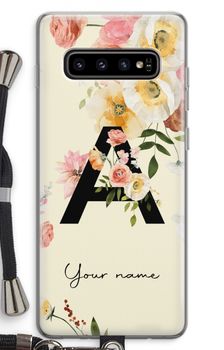 Flirty Flowers Monogram