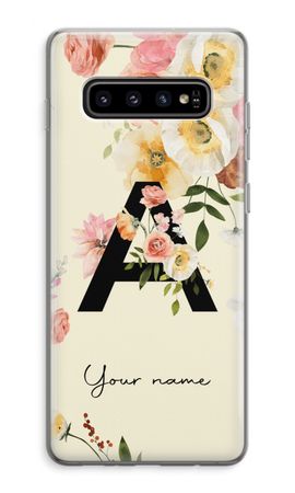 Flirty Flowers Monogram