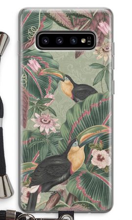 Tropical jungle toucan