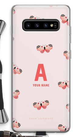 Rosy Butterflies Monogram