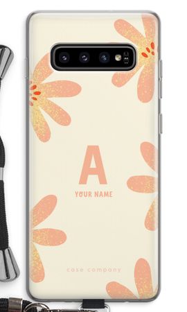 Peach Blossom Monogram