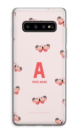 Rosy Butterflies Monogram