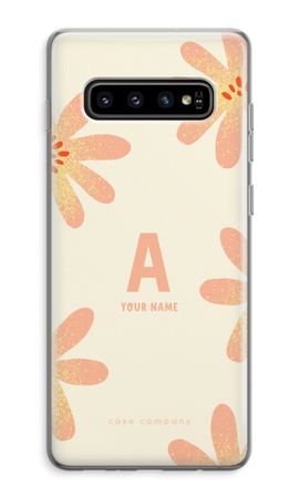 Peach Blossom Monogram