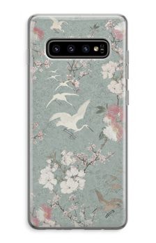 Japanse kraanvogels bloeien